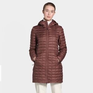 The North Face Thermoball Eco Parka 2‎ Maroon Purple- NWT